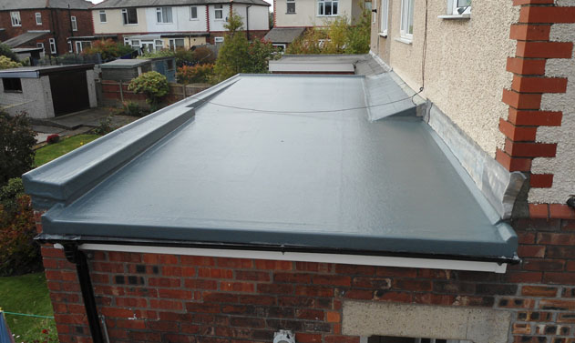 recent project for flat roofing in rochdale